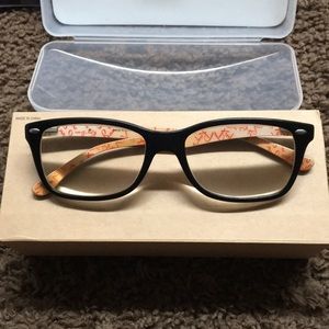 Rectangular Rayban Eyeglasses Black